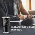 Personalized Tumbler with Engraved Text Name, Custom Double Wall Insulated 30oz Tumbler - Image 5