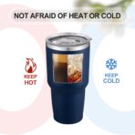 Personalized Tumbler with Engraved Text Name, Custom Double Wall Insulated 30oz Tumbler - Image 6