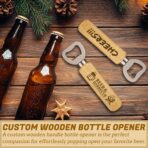 Custom Wooden Bottle Openers–Personalized Engraved Beer Opener - Image 2