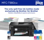 Brother INKvestment Tank 980 Wireless and Ethernet Color Inkjet All-in-One Printer - Image 4