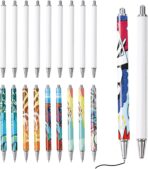 Sublimation Pens, No Clip, Customizable Ballpoint Pen - Image 4
