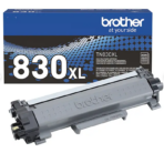 Brother TN830XL Black High Yield Toner Cartridge, Print Up to 3,000 Pages