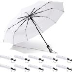 Windproof Rain Umbrellas Automatic Open/Cose Compact Portable Collapsible - Image 5