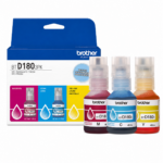Brother Genuine BTD1803PK 3-Pack High Yield Cyan, Magenta, and Yellow Ink Bottles (for use with INKvestment Tank 580, 780, and 980 Printers)